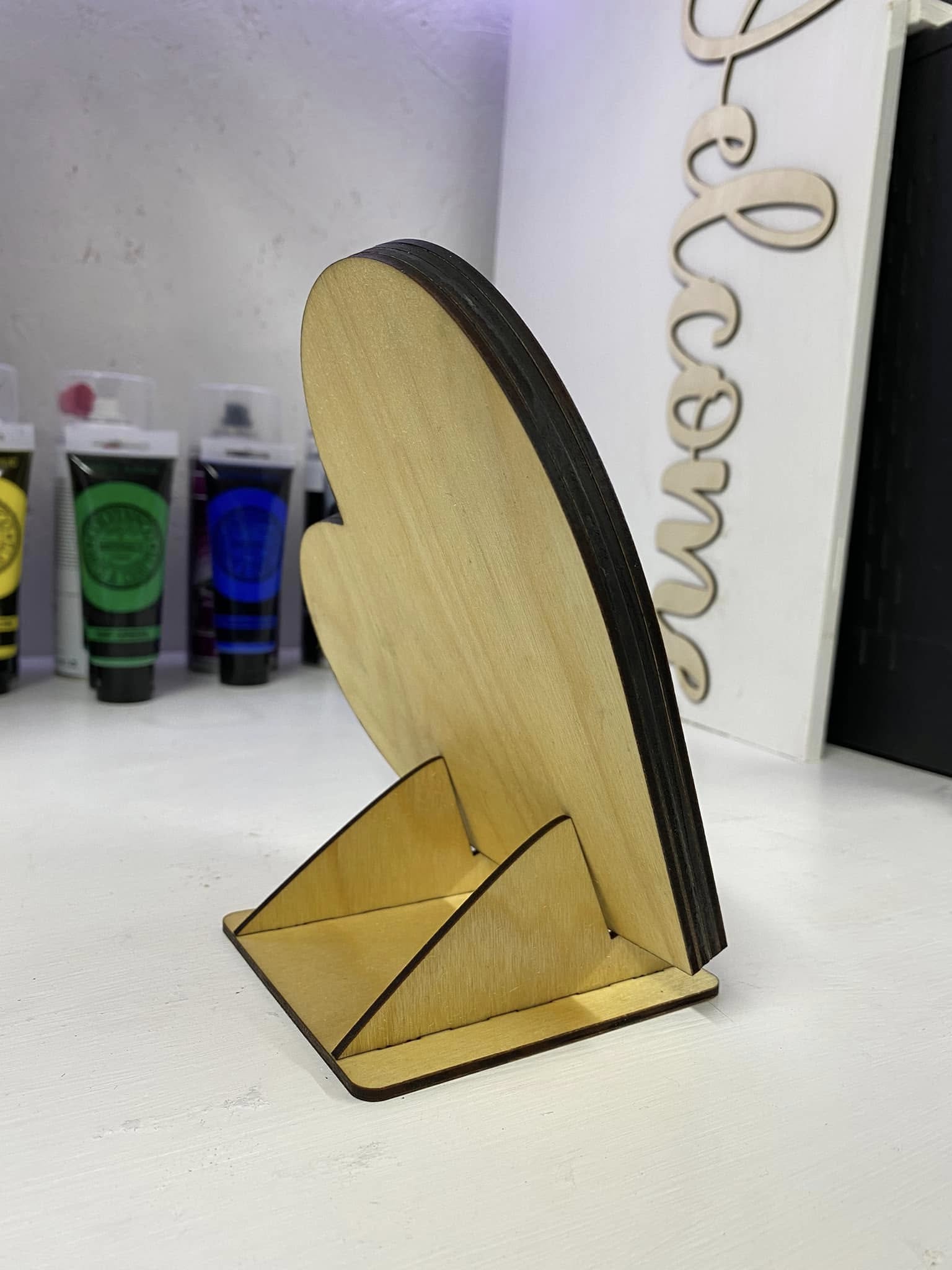 Personalized 3D Layered Wooden Heart Gift
