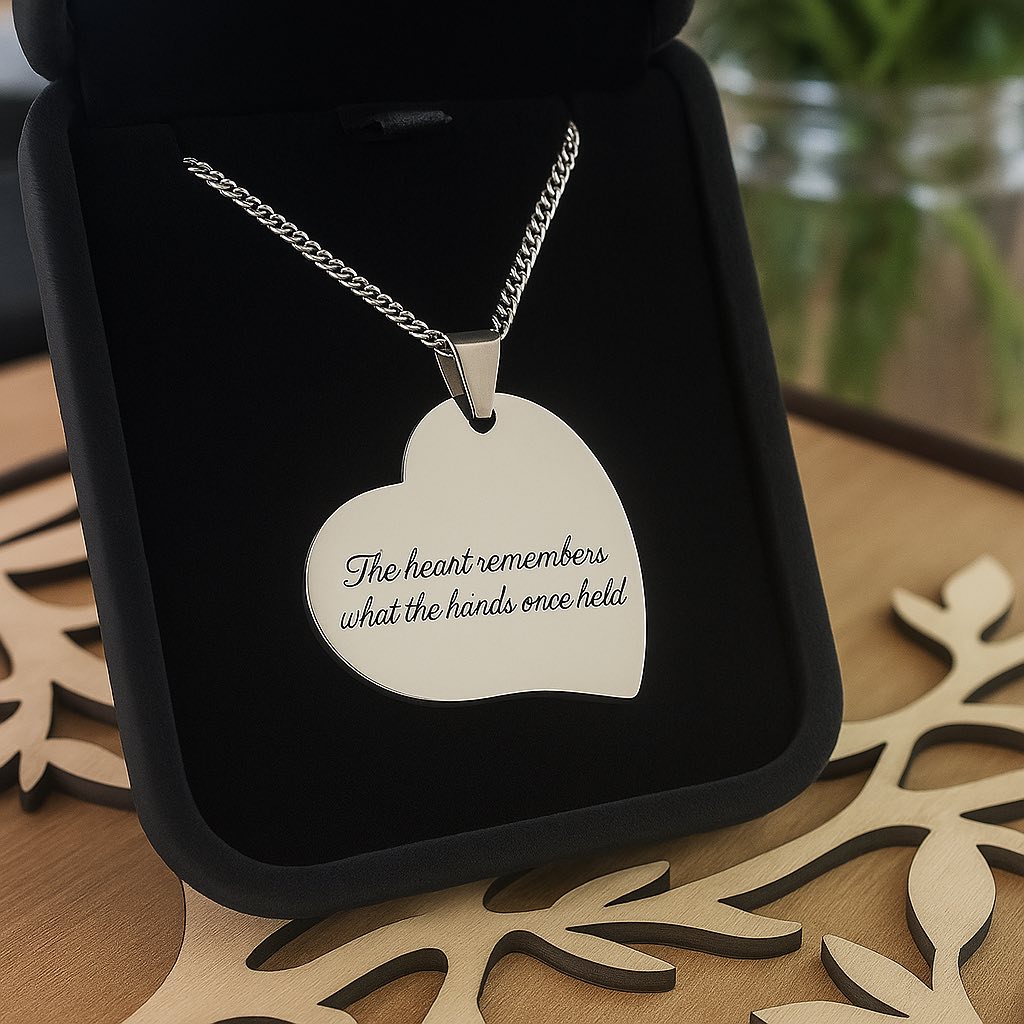 Personalised Heart Necklaces