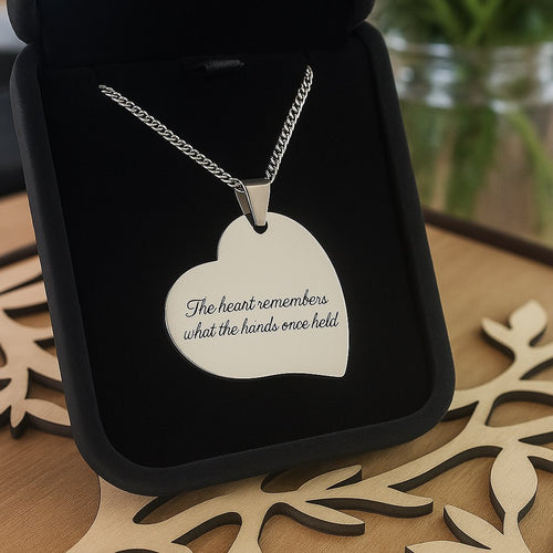 Personalised Heart Necklaces