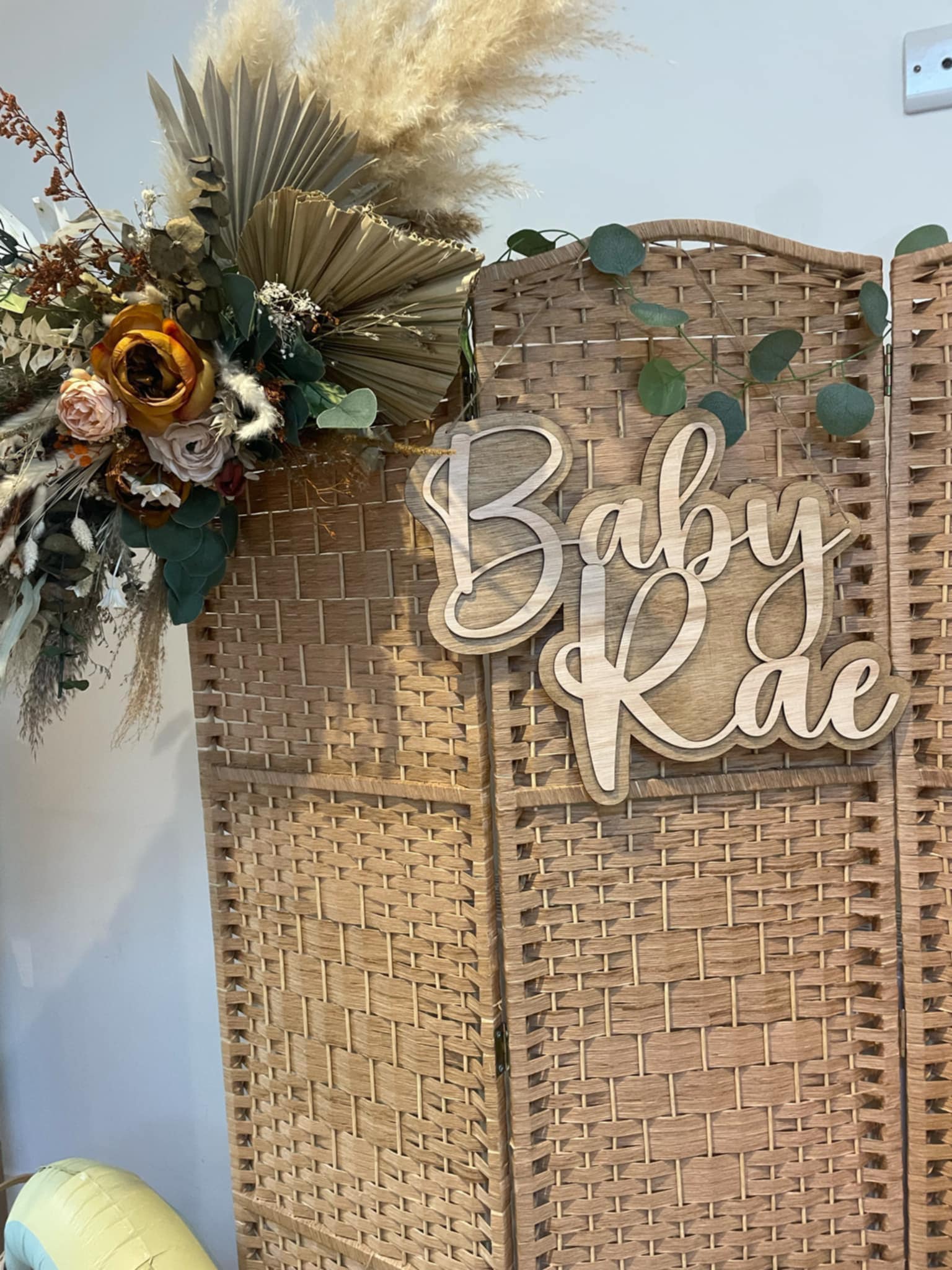 Personalised Wooden Name Sign