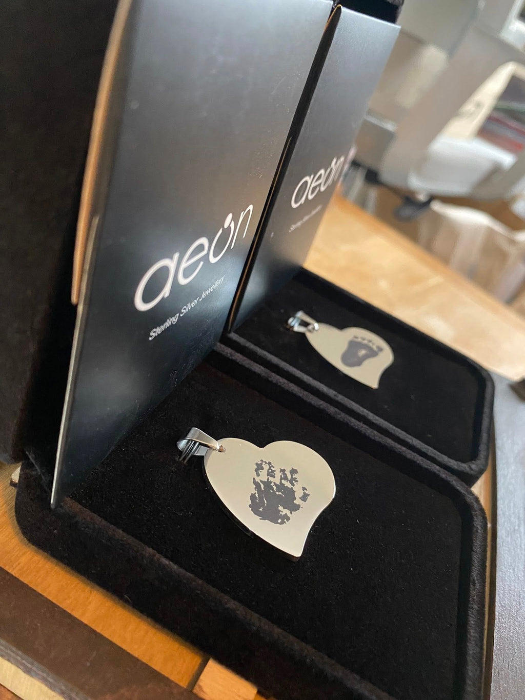 Personalised Heart Necklaces