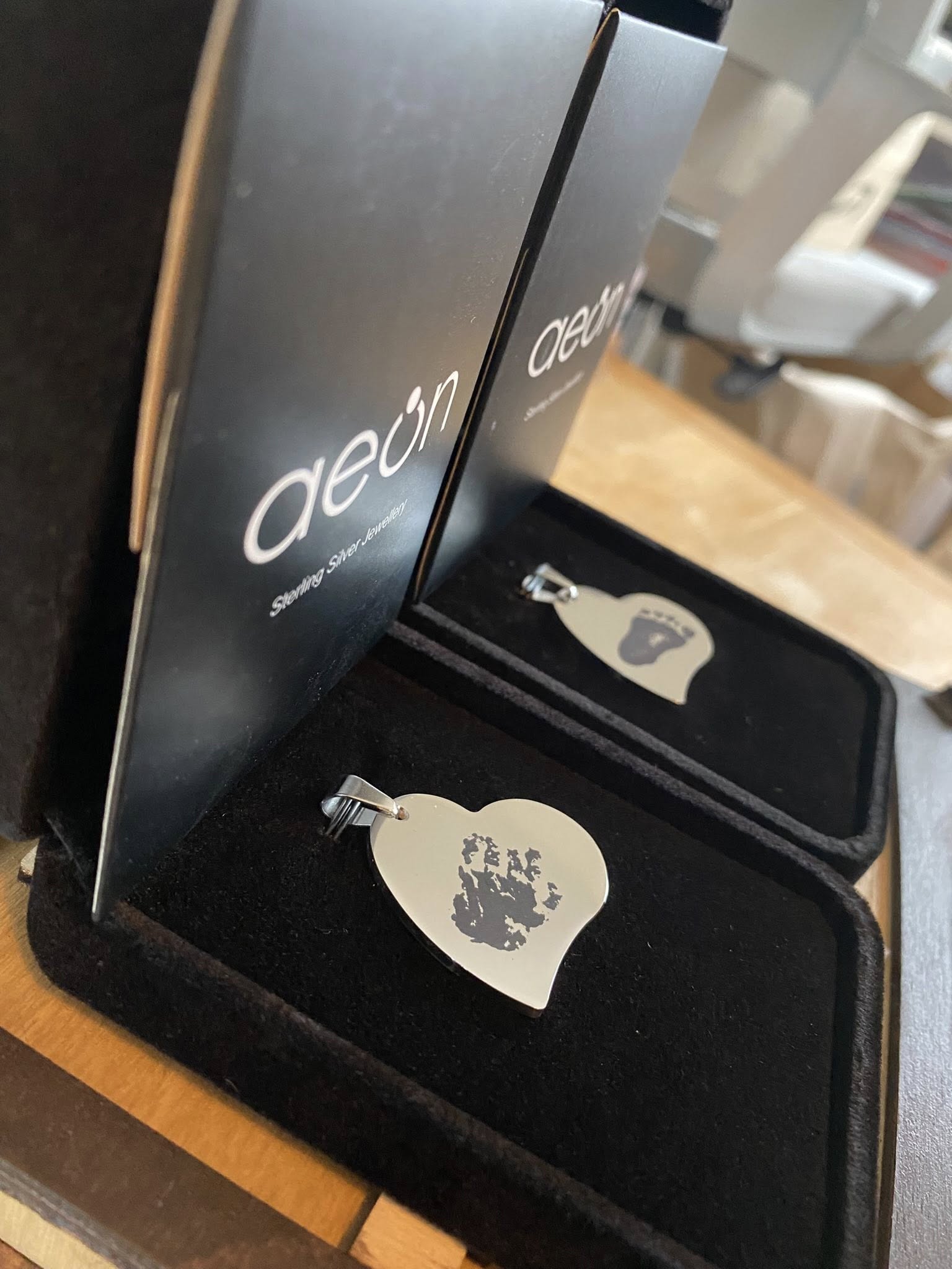 Personalised Heart Necklaces