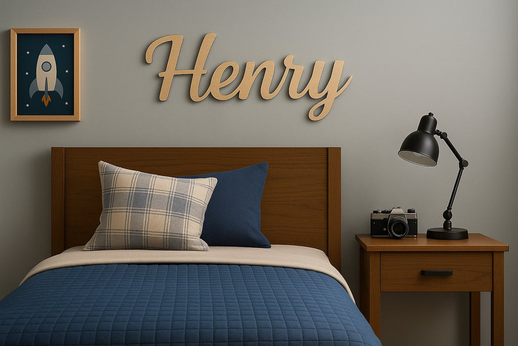 Personalized Wooden Name Signs