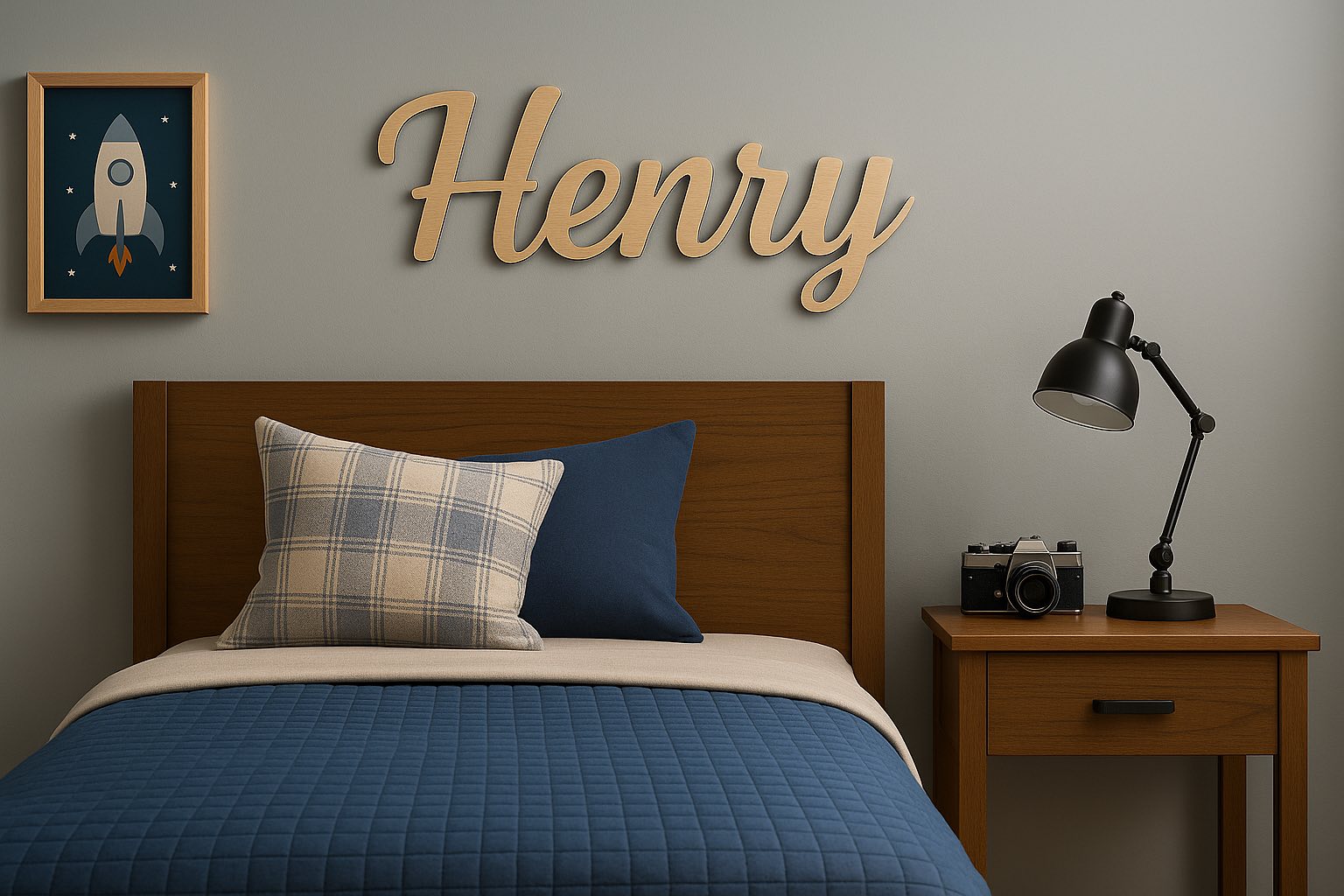 Personalized Wooden Name Signs