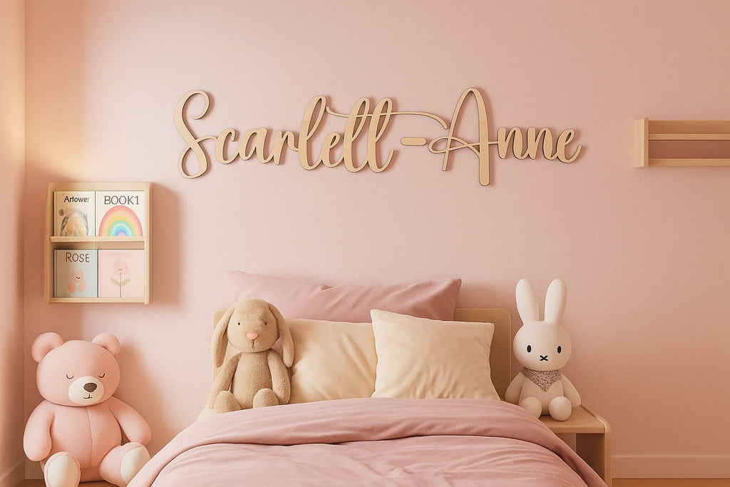Personalized Wooden Name Signs